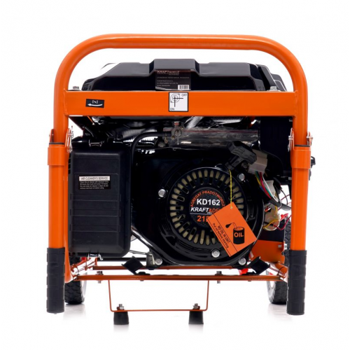 Benzīna vienfāzes ģenerators 3,5 kW, 230 V no Kraft&dele (KD162)