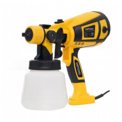 Krāsas smidzināšanas pistole krāsošanai 650W 1000ML Kraft&Dele (KD1657)