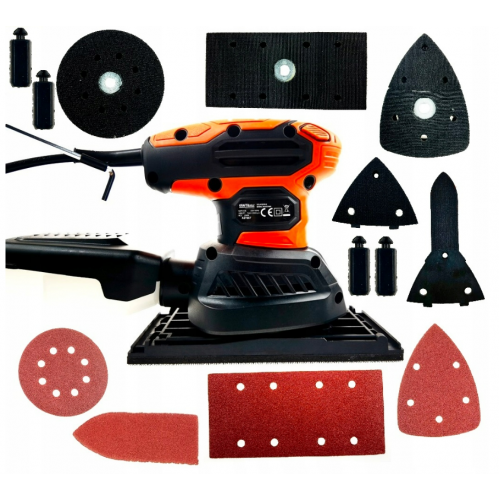 Orbitālā slīpmašīna 3IN1 1200W 240V 50Hz Kraft&dele (KD1667)