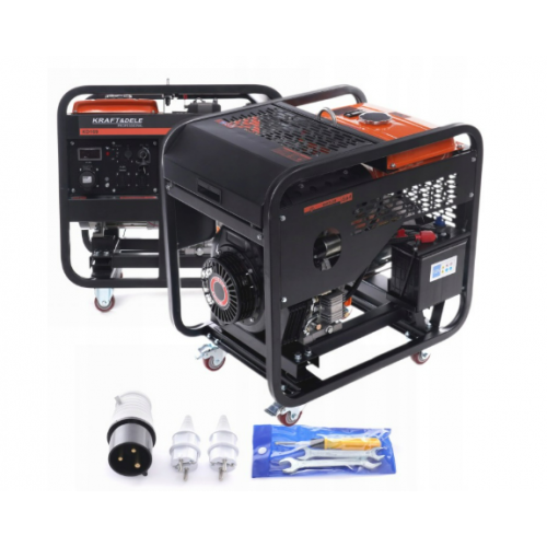 Ģenerators 9 kW 230 V 668 cm³ no Kraft&dele (KD169)