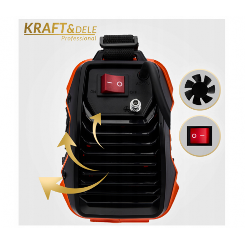 Инверторный cварочный аппарат 330A MMA/TIG/LCD/IGBT от Kraft&Dele (KD1785)