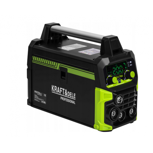Invertora metināšanas iekārta 200A MIG FLUX MMA TIG LIFT no KRAFT&DELE (KD1786)