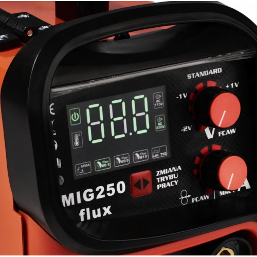 Invertora metināšanas iekārta 250A / 230 V / 50–60 Hz 3in1 MIG / MMA / LIFT TIG no Kraft&Dele (KD1875)