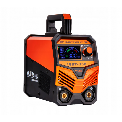 Invertora metināšanas iekārta MMA, IGBT, LIFT-TIG, LCD 330A no Kraft&dele (KD1878) 