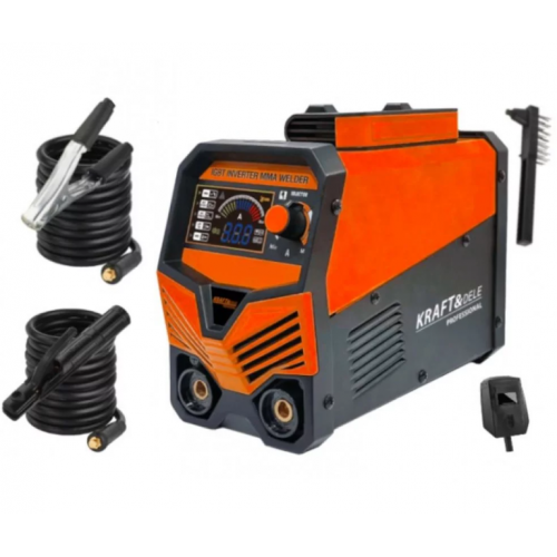Invertora metināšanas iekārta MMA, IGBT, LIFT-TIG, LCD 330A no Kraft&dele (KD1878) 