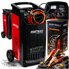 Akumulatora lādētājs ar startu 300A 12/24V 50/65A PALAIŠANAS FUNKCIJA 20Ah-750Ah JAUDĪGS Kraft&dele (KD1903)