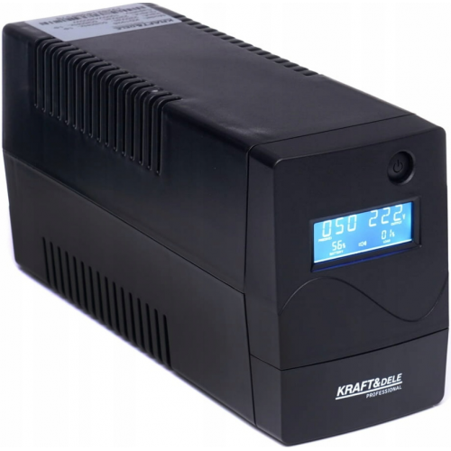 UPS  avārijas barošanas avots 1000VA LCD Kraft&dele (KD1928)