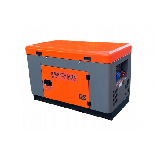Vienfāzes dīzeļģenerators 14/15,5 kW ,230v no Kraft&Dele (KD198)