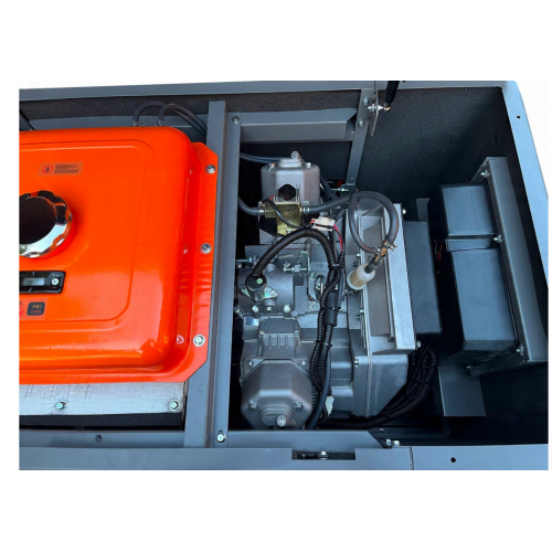 Vienfāzes dīzeļģenerators 14/15,5 kW ,230v no Kraft&Dele (KD198)