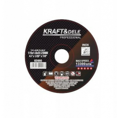 Metāla griešanas disks 115MM Kraft&dele (KD1990)