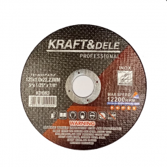 Metāla griešanas disks 125x1,0x22,23 mm Kraft&Dele KD1993