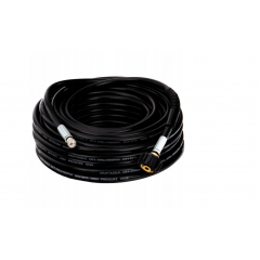 20 m kanalizācijas tīrīšanas šļūtene - spiediena mazgātāja savienojums ar vītni (KD2059)