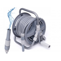 Садовый шланг на тележке, катушка для шланга, мощный разбрызгиватель 1/2 дюйма, 40+2 м (KD2080)