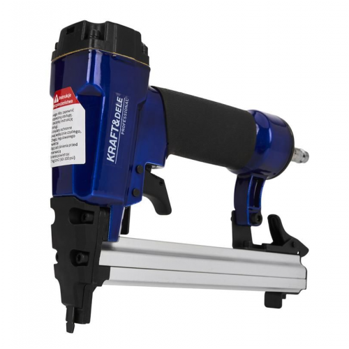 Pneimatiskā naglu pistole T tipa naglām un skavām, 6–16 mm, no Kraft & Dele (KD2117)