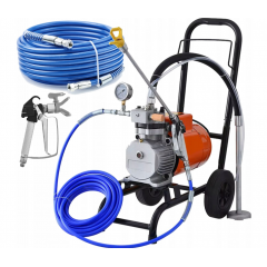 Hidrodinamiskā krāsošanas iekārta 3500W/15L smidzināšanas pistole 225bar no Kraft&Dele (KD2123)