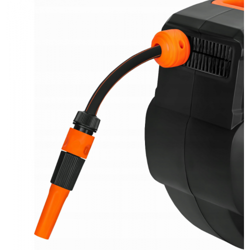 Automātiskā dārza spole ar šļūteni 20m+2m 1/2" (KD2152)