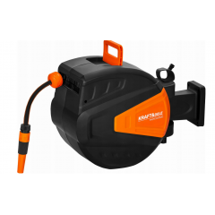 Automātiskā dārza spole ar šļūteni 25m+2m 1/2 (KD2154)