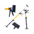 Teleskopiskais balsts 2 elementi, regulējams augstums 50–115 cm, Kraft&Dele (KD3022)