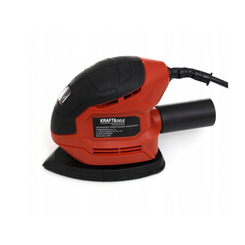 Daudzfunkcionāla ekscentriskā slīpmašīna 900 W, 230 V no Kraft&Dele (KD3044) 