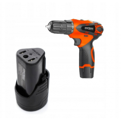 Akumulatora urbjs skrūvgriezis 18V 1300 mAh LED korpuss Kraft&dele (KD3066)