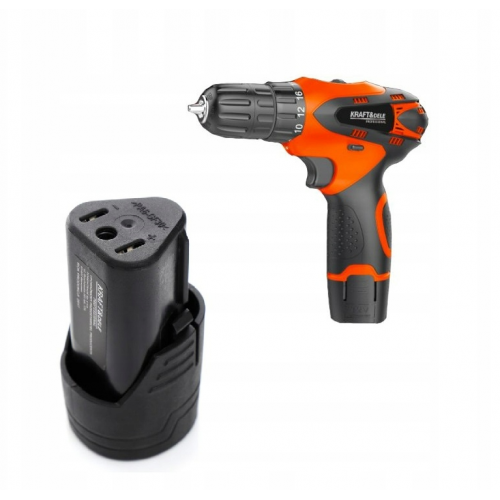 Akumulatora urbjs skrūvgriezis 18V 1300 mAh LED korpuss Kraft&dele (KD3066)