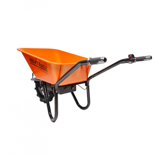 Motorizēta ķerra ar akumulātoru - 80L,150kg maks no Kraft&Dele  (KD3125)