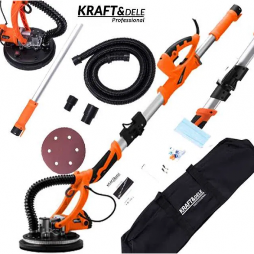 Sienu un griestu apdares slīpmašīna 225mm, 1750W  +LED no Kraft&dele (KD3130)