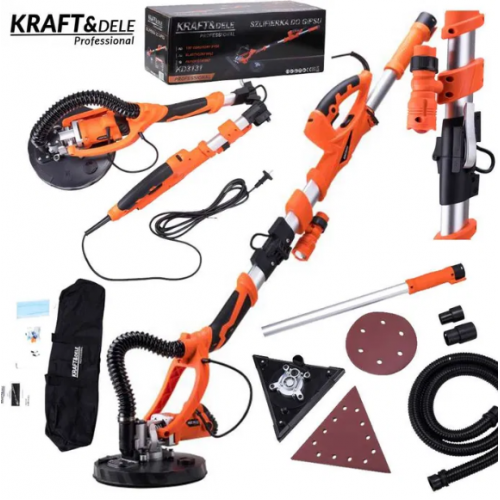 Sienu un griestu apdares slīpmašīna 225mm, 1500W + LED no Kraft&dele (KD3131)