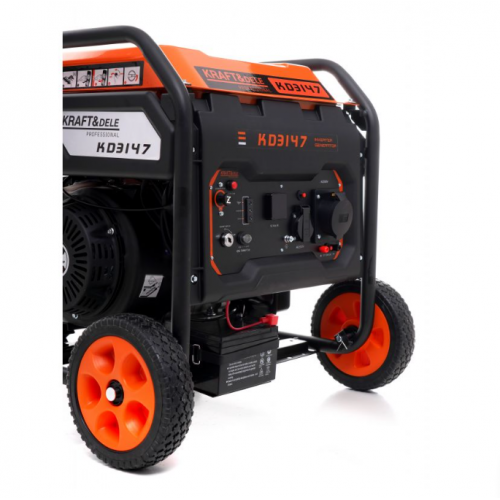 Benzīna invertora elektrības ģenerators 8.5kW no Kraft&dele (KD3147)