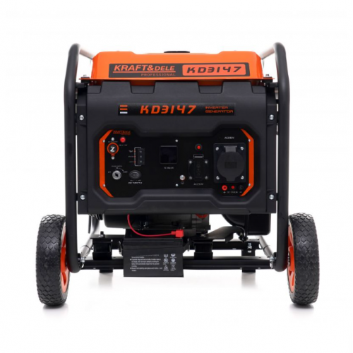 Benzīna invertora elektrības ģenerators 8.5kW no Kraft&dele (KD3147)