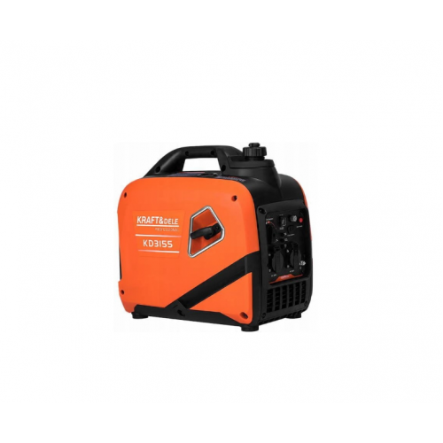 Pārnēsājams invertora ģenerators 230V, benzīns, 2,6 kW no Kraft&Dele (KD3155)