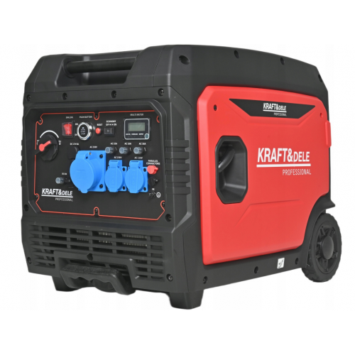 Benzīna ģenerators 12/230 V 32 A 6,7 kW + USB no Kraft&dele (KD3164)