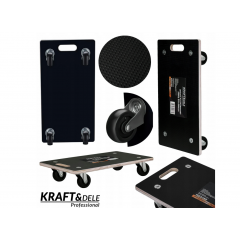 Тележка складская платформенная транспортная 200 кг 575x300 мм  от Kraft&Dele (KD3185)