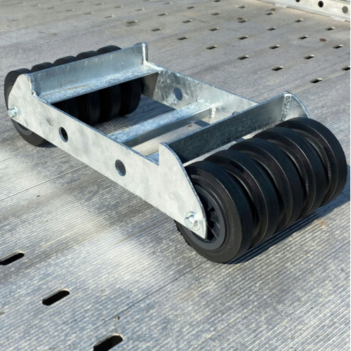 Transporta ratiņi ar rullīti salauztiem riteņiem 1200kg no Kraft&Dele (KD3200)