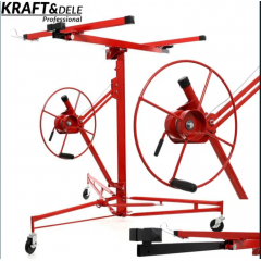Ģipškartona - reģipša pacēlājs 140-350cm, līdz 68kg no Kraft&Dele (KD323_2K)