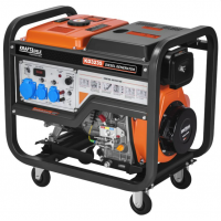 Ģenerators  8 kW / 230V / 12 V / 8,3 A no Kraft&dele (KD3235)