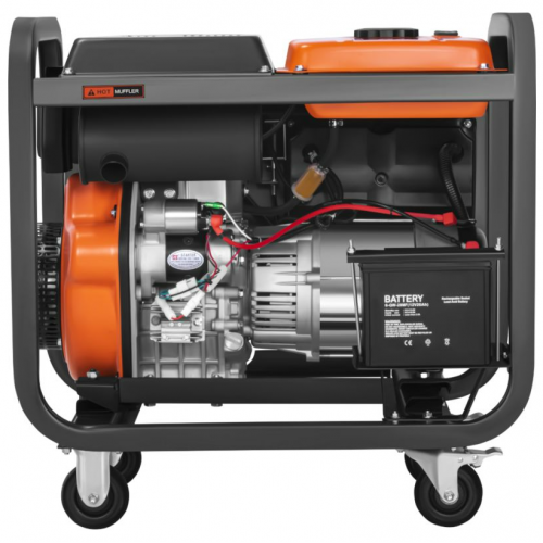 Ģenerators  8 kW / 230V / 12 V / 8,3 A no Kraft&dele (KD3235)