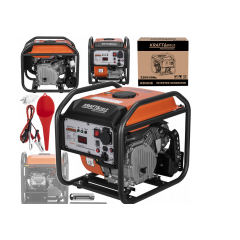 Invertora ģenerators 3,7 kW 3700 W 230 V vienfāzes benzīna USB (KD3238)