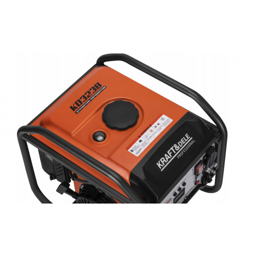 Invertora ģenerators 3,7 kW 3700 W 230 V vienfāzes benzīna USB (KD3238)