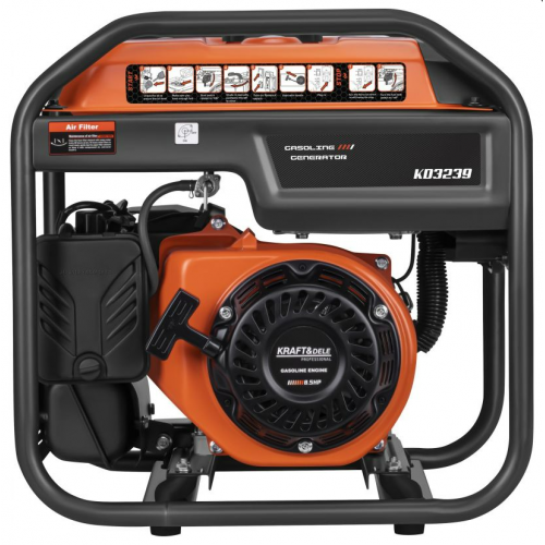 Invertora ģenerators 4,7 kW 110/120/230V no Kraft&dele (KD3239)