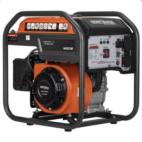 Invertora ģenerators 4,7 kW 110/120/230V no Kraft&dele (KD3239)
