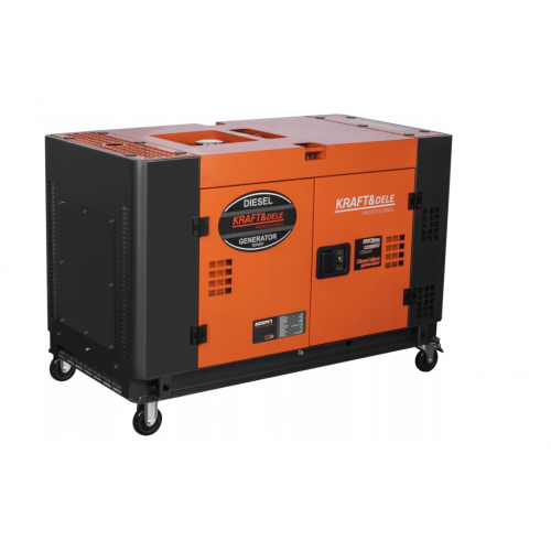 Dīzeļģenerators 17/18 kW, 230/400 V, trīsfāžu, no Kraft&Dele (KD3247)