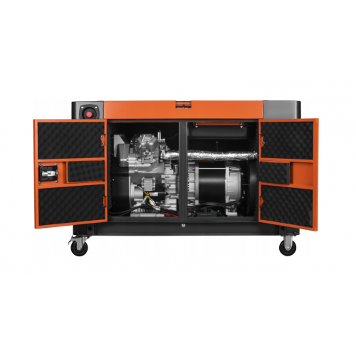 Dīzeļģenerators 17/18 kW, 230/400 V, trīsfāžu, no Kraft&Dele (KD3247)