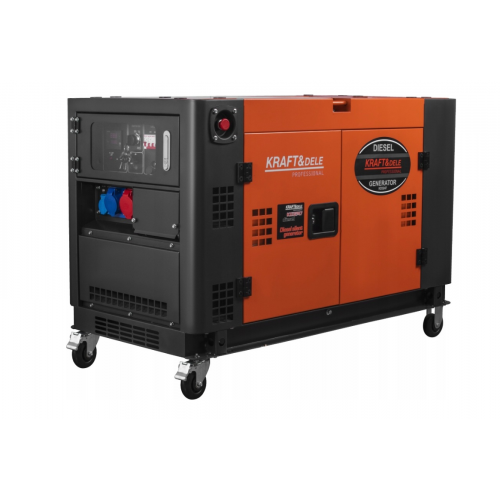 Dīzeļģenerators 17/18 kW, 230/400 V, trīsfāžu, no Kraft&Dele (KD3247)