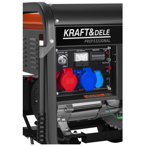 Ģenerators 7 kW 230/400 V no Kraft&dele (KD3248)