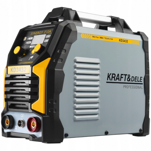 Invertora metināšanas iekārta MIG Flux MMA TigLift, 230 V/50 Hz 210 A no KRAFT&DELE (KD3432)