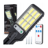 Saules dārza lampa ar kustības un krēslas sensoru, iela + tālvadības pults LED 290 W 5000 lm Kraft&dele (KD3480)