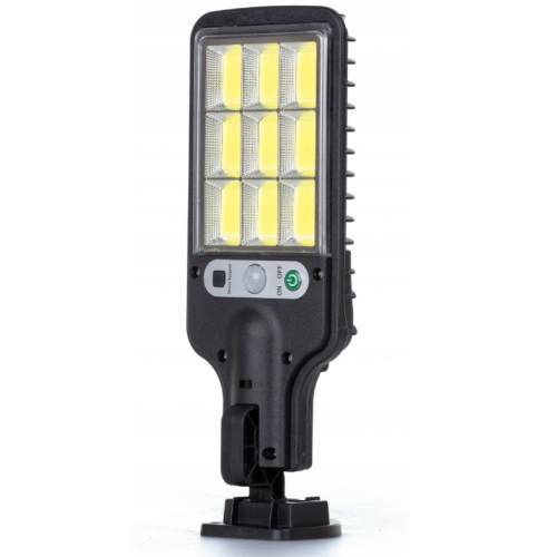 Saules dārza lampa ar kustības un krēslas sensoru, iela + tālvadības pults LED 290 W 5000 lm Kraft&dele (KD3480)