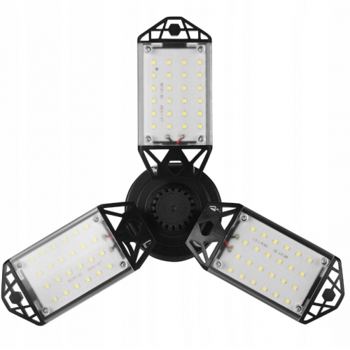 LED darbnīcas griestu lampa, salokama, 80W, 8500LM Kraft&dele (KD3483)