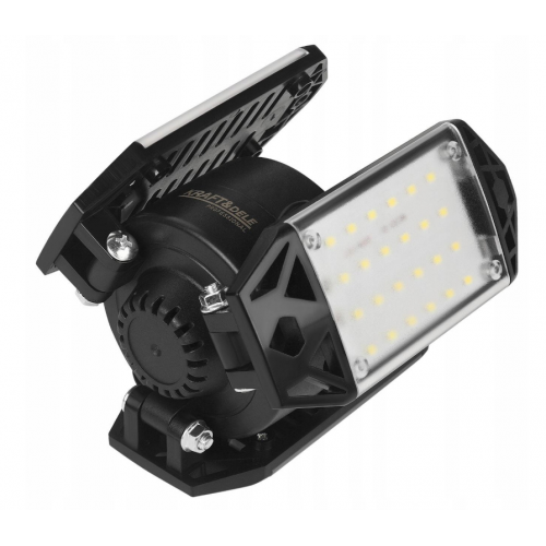 LED darbnīcas griestu lampa, salokama, 80W, 8500LM Kraft&dele (KD3483)